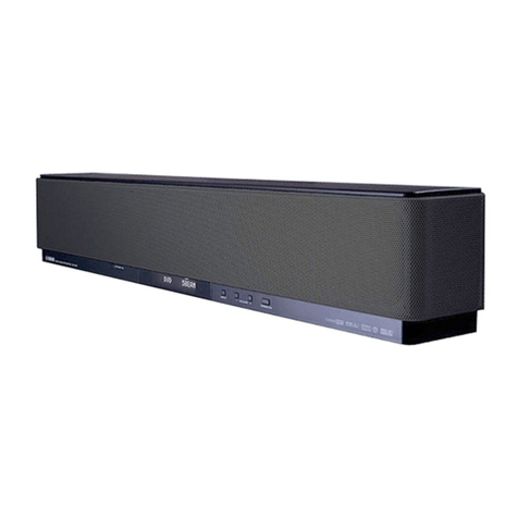 Yamaha Digital Sound Projector YSP-900 User manual