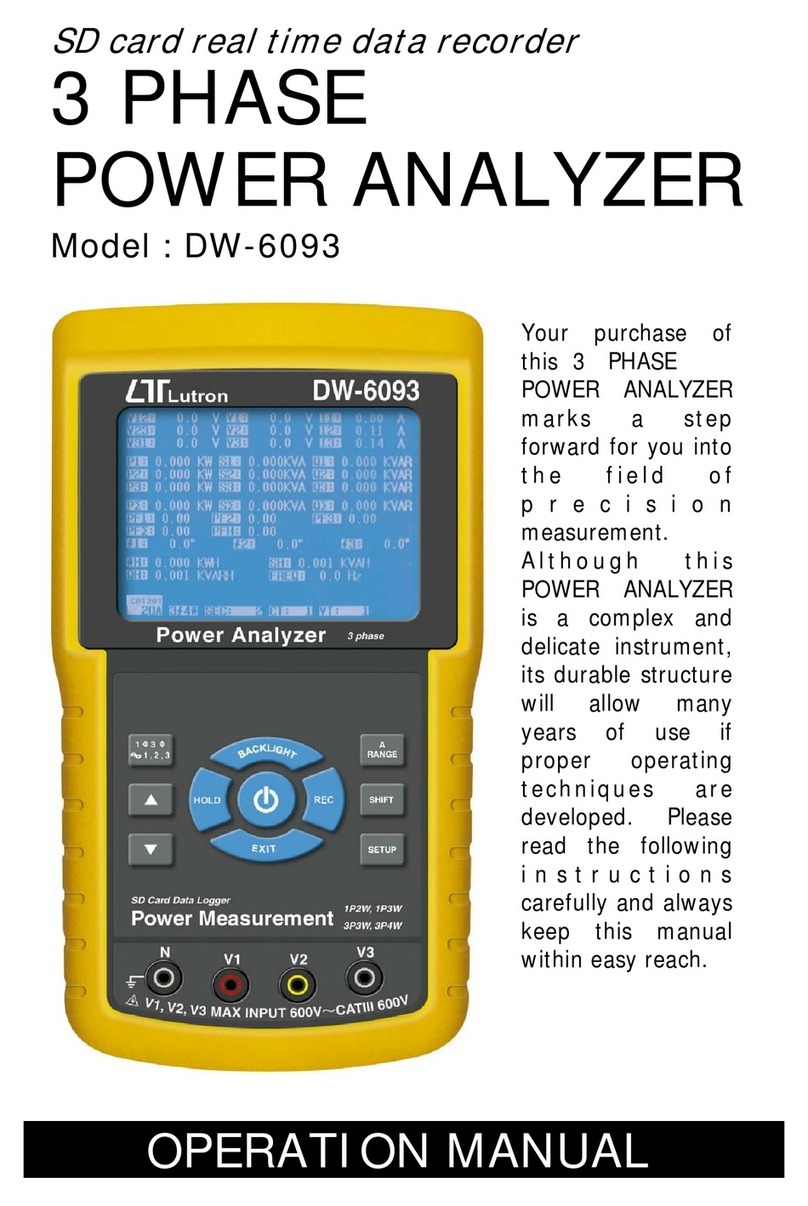 Lutron Electronics DW-6093 Operation manual