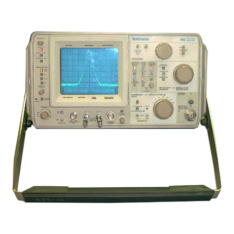 Tektronix 492, 492P User manual