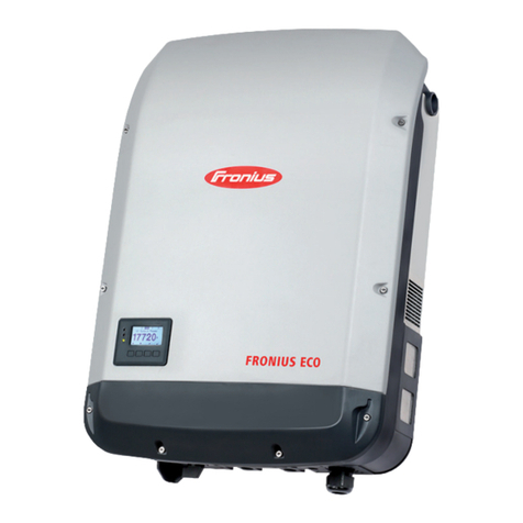 FRO­NIUS Eco 25.0-3-S User manual