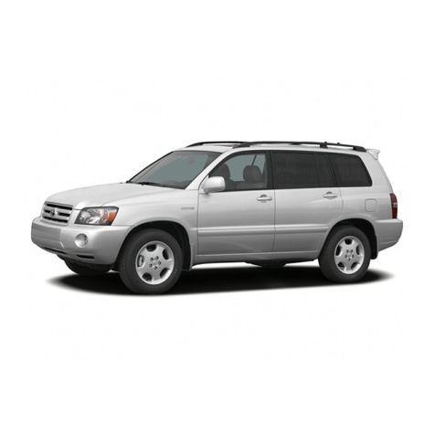Toyota 2004 HIGHLANDER User manual