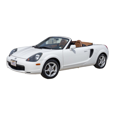 Toyota 2002 MR2 Spyder User manual