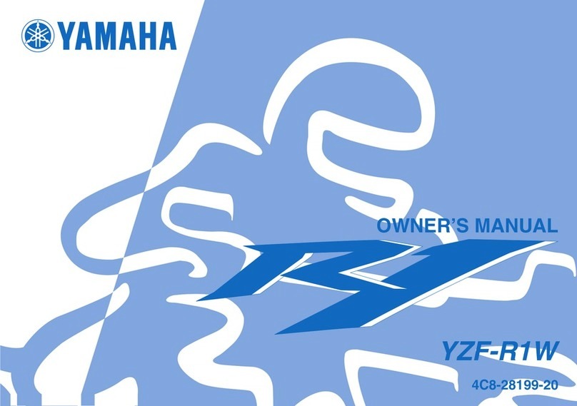 Yamaha YZFR1W 2007 User manual