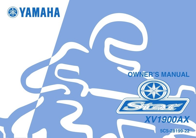Yamaha 2008 XV1900AX owner's manual