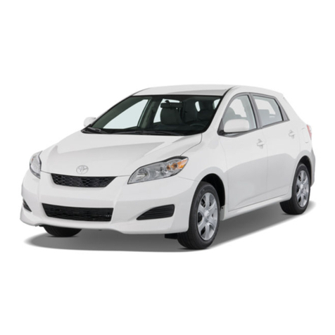 Toyota 2009 Matrix User manual