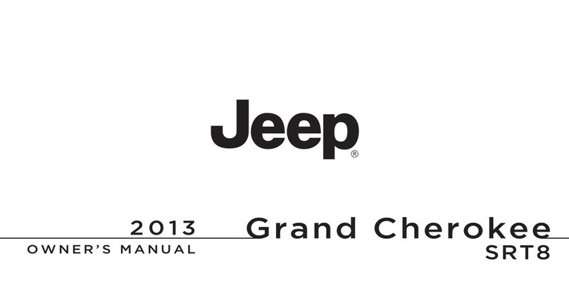 Jeep 2013 Grand Cherokee SRT8 User manual