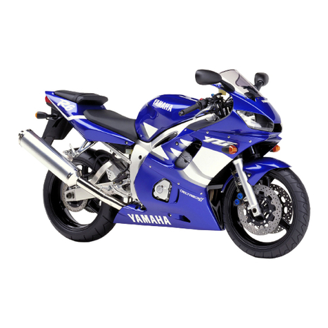Yamaha 2001 YZF-R6M User manual