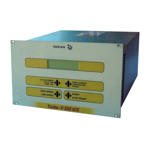Varian Turbo-V 550 ICE Instructions for use