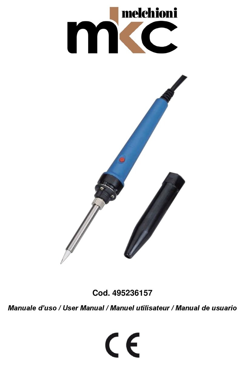 Melchioni MKC 70DA user manual