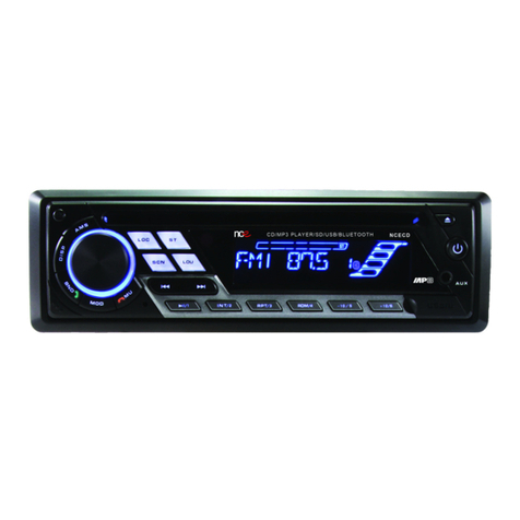 NCE NCECD100W User manual