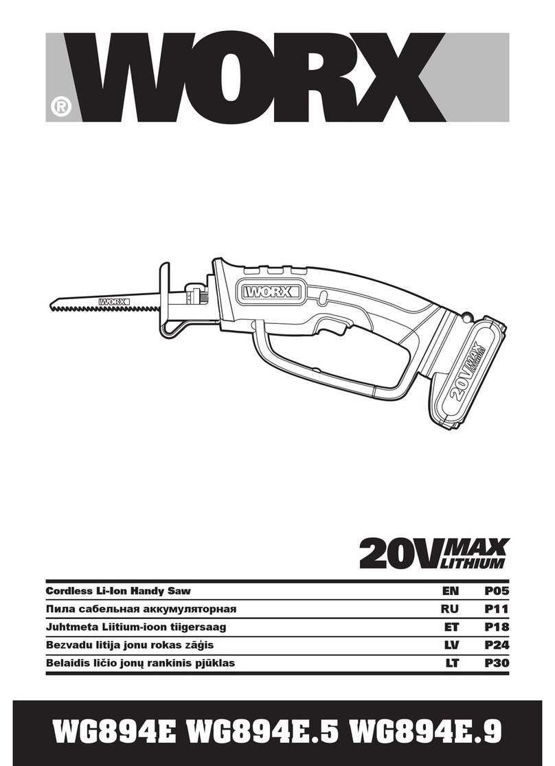 Worx WG894E User manual