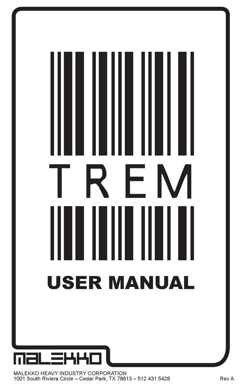 Malekko Trem user manual