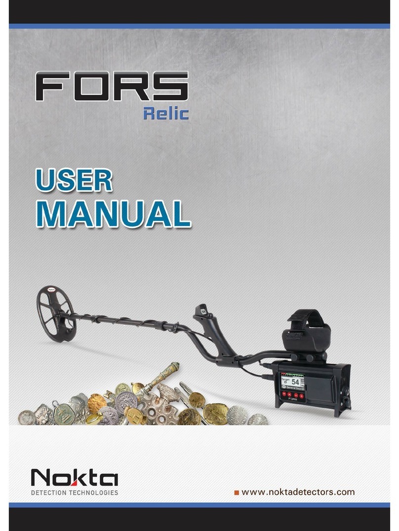 Nokta FORS relic user manual