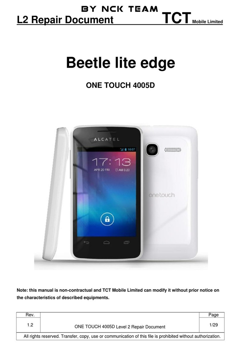 Alcatel ONE TOUCH 4005D User manual