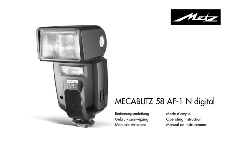 Metz MECABLITZ 58 AF-1 N User manual