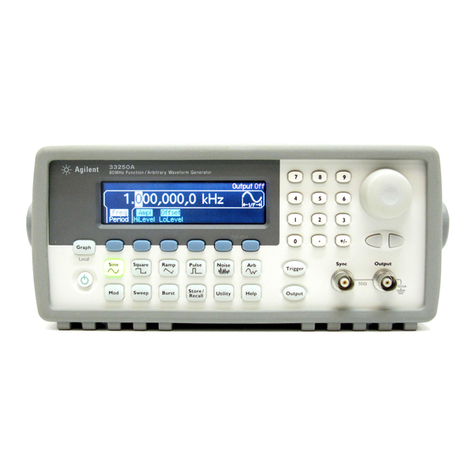 Agilent Technologies 33250A User manual