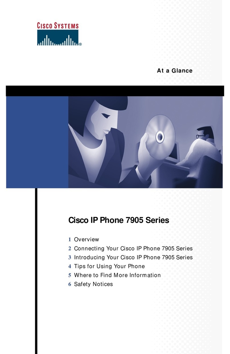 Cisco 7905 serie User manual