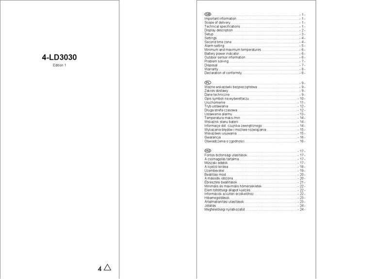 digi-tech 4-LD3030 User manual