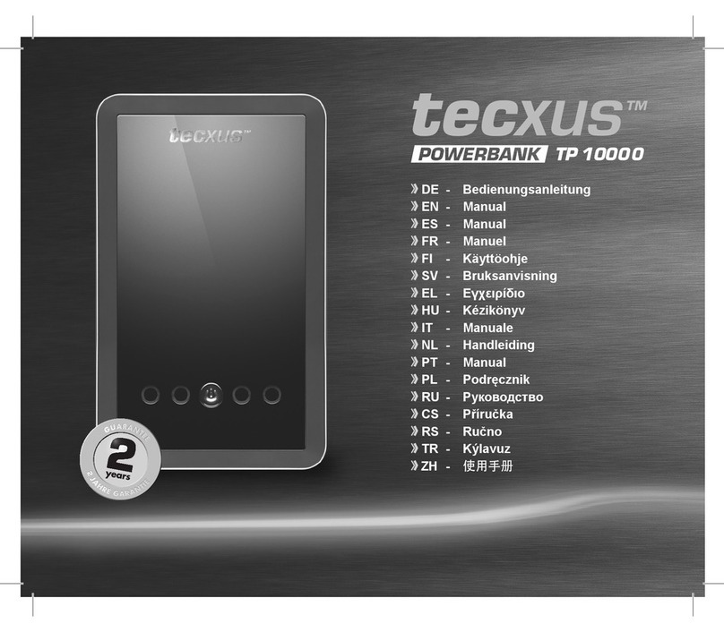 Tecxus TP 10000 manual