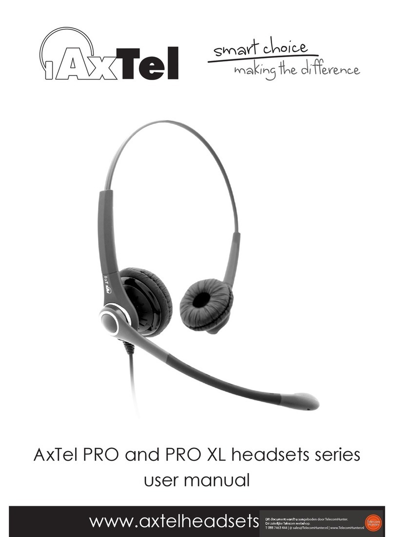 Axtel PRO duo WB NC user manual