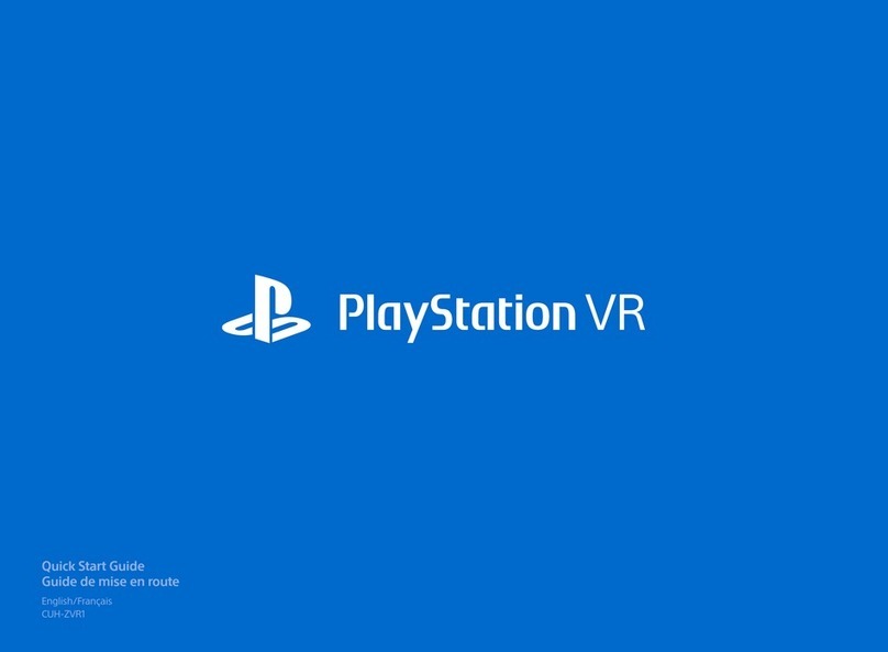 PlayStation CUH-ZVR1 quick start guide