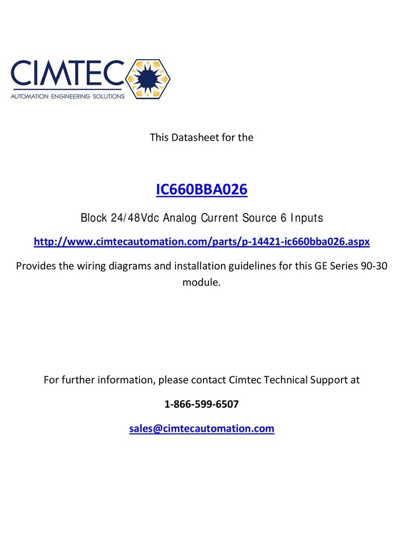 Cimtec ic660bba026 datasheet