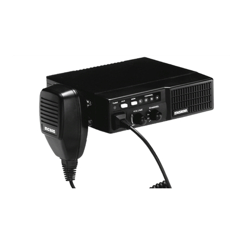 Maxon sm-2000 series operating instructions