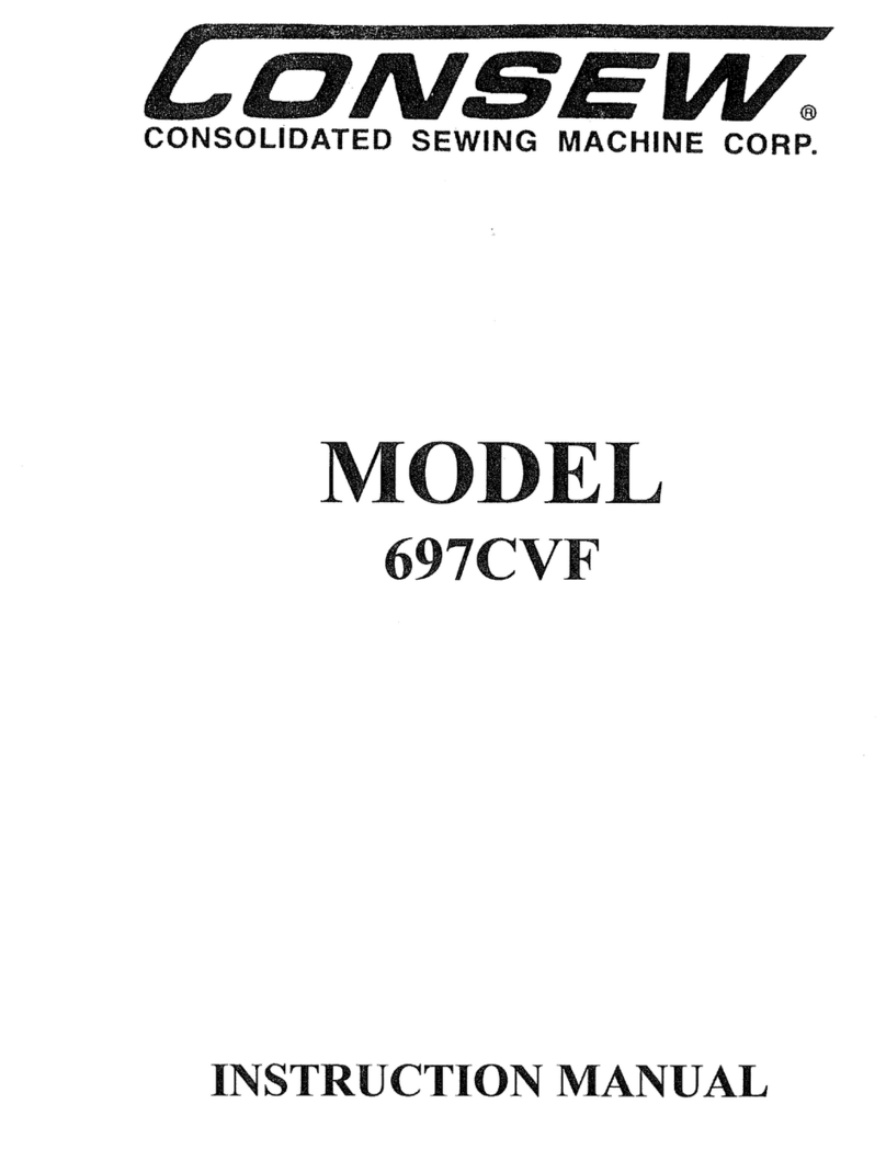 Consew 697CVF instruction manual