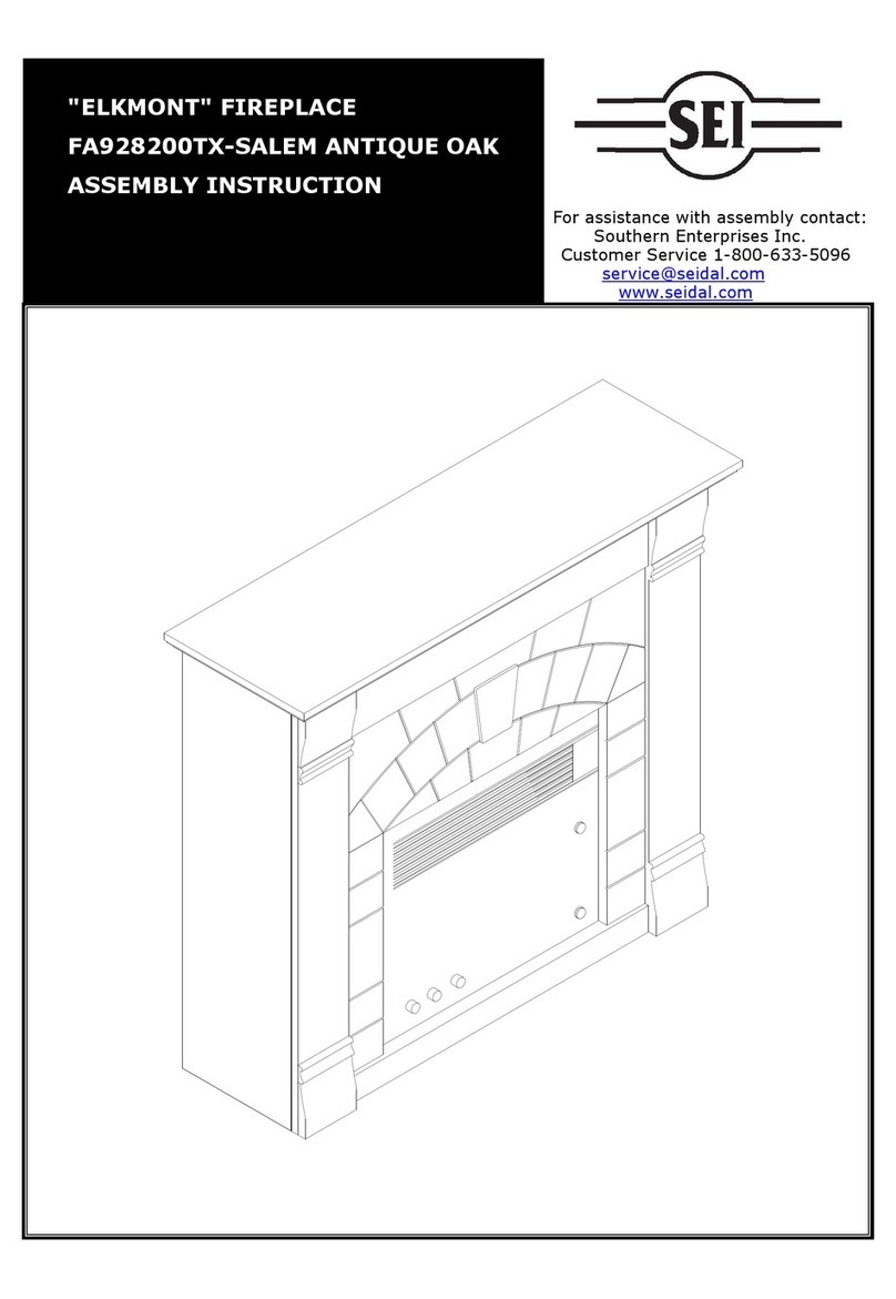 SEI FA928200TX Assembly instruction