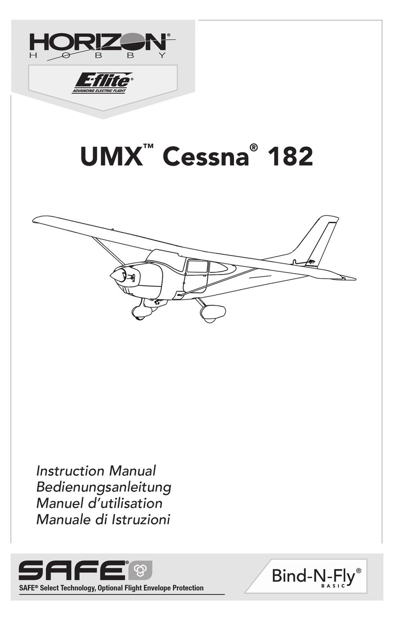 Horizon Hobby UMX Cessna 182 User manual Horizon Hobby UMX Cessna 182 User manual