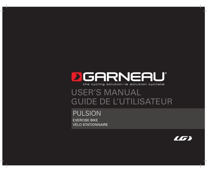 Garneau PULSION user manual