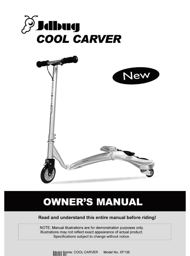 JDbug XF-136 Cool Carver User manual