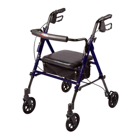 Carex A223 Step 'n Rest user manual