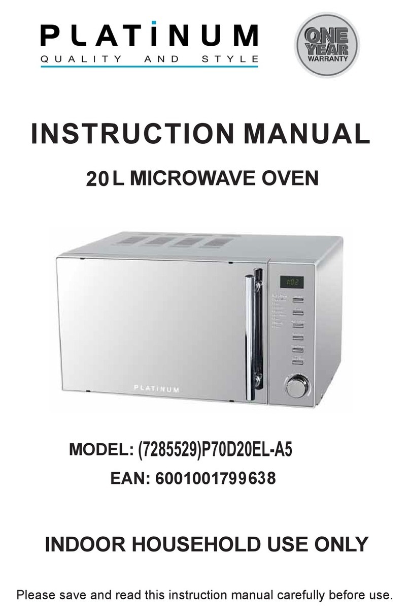 Platinum P70D20EL-A5 instruction manual