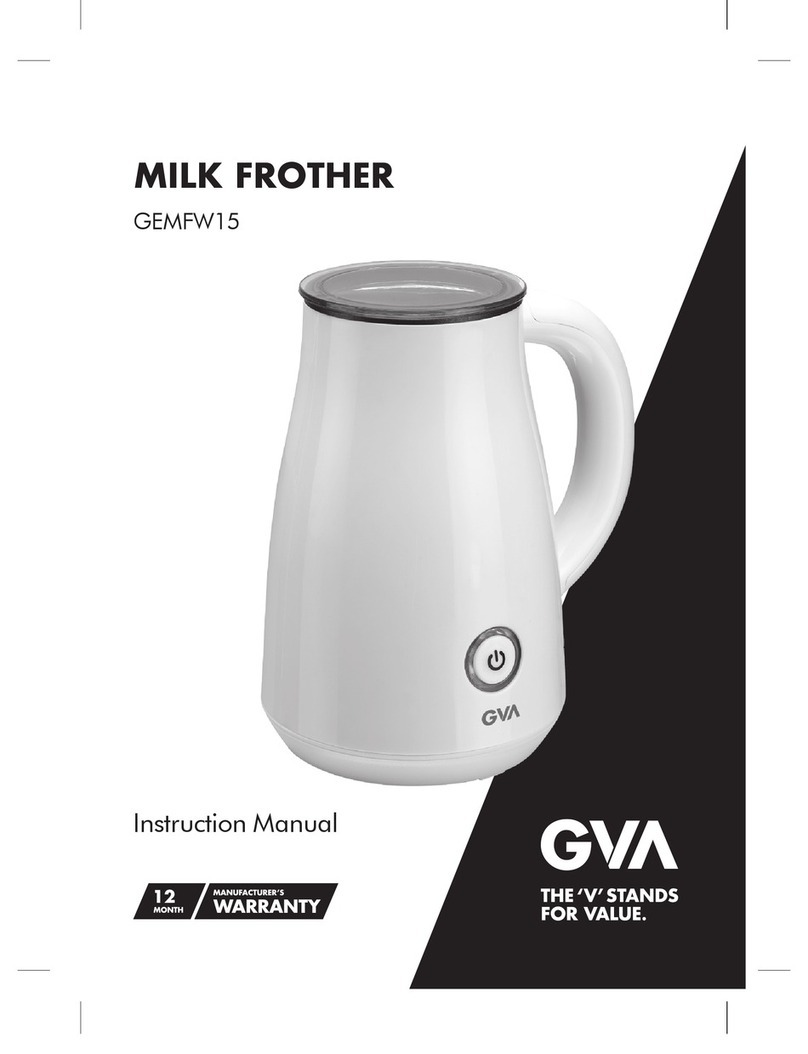 GVA GEMFW15 instruction manual GVA GEMFW15 instruction manual