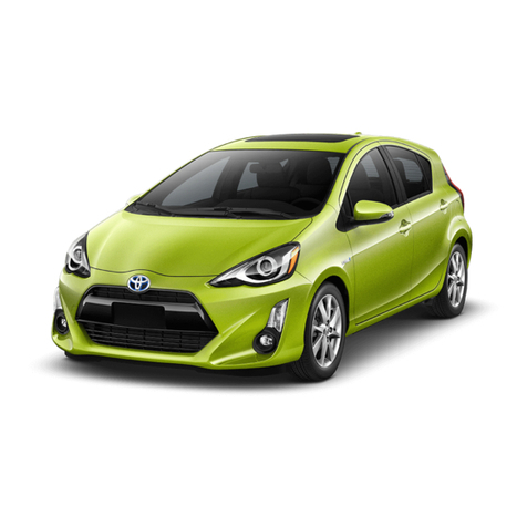Toyota PRIUS C 2016 Quick reference guide