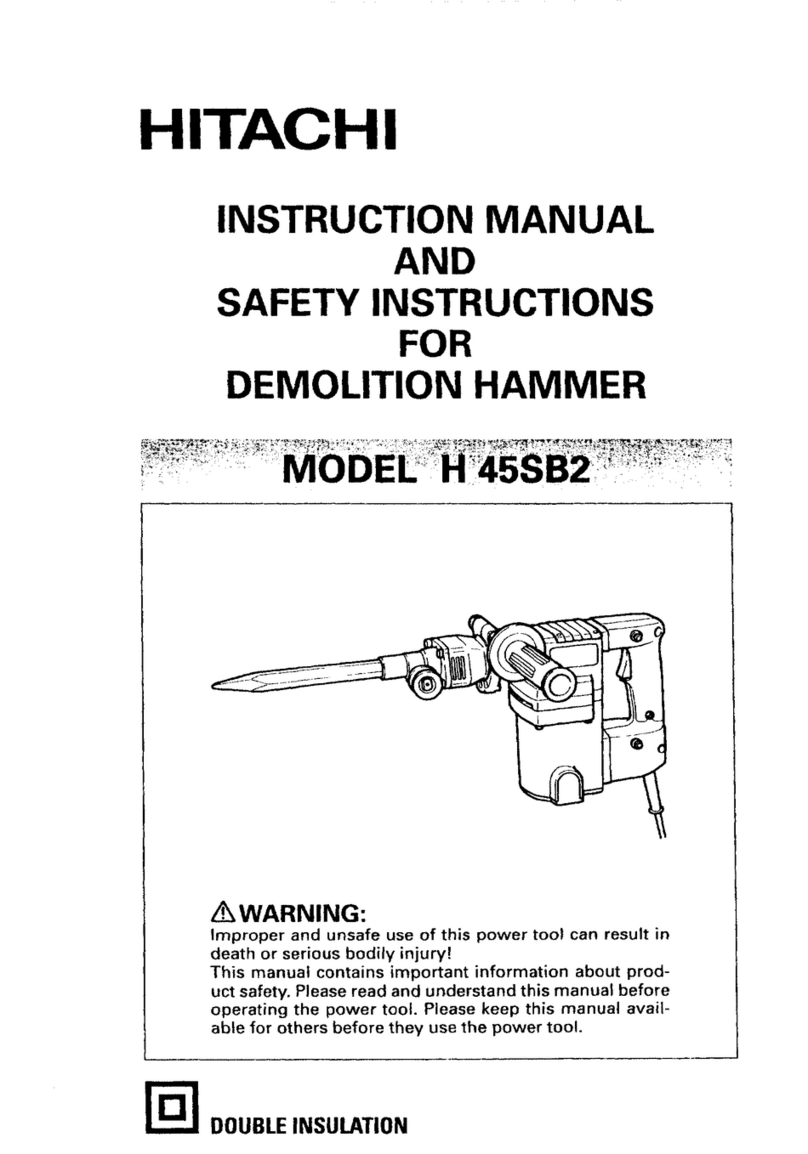 Hitachi H 45SB2 instruction manual