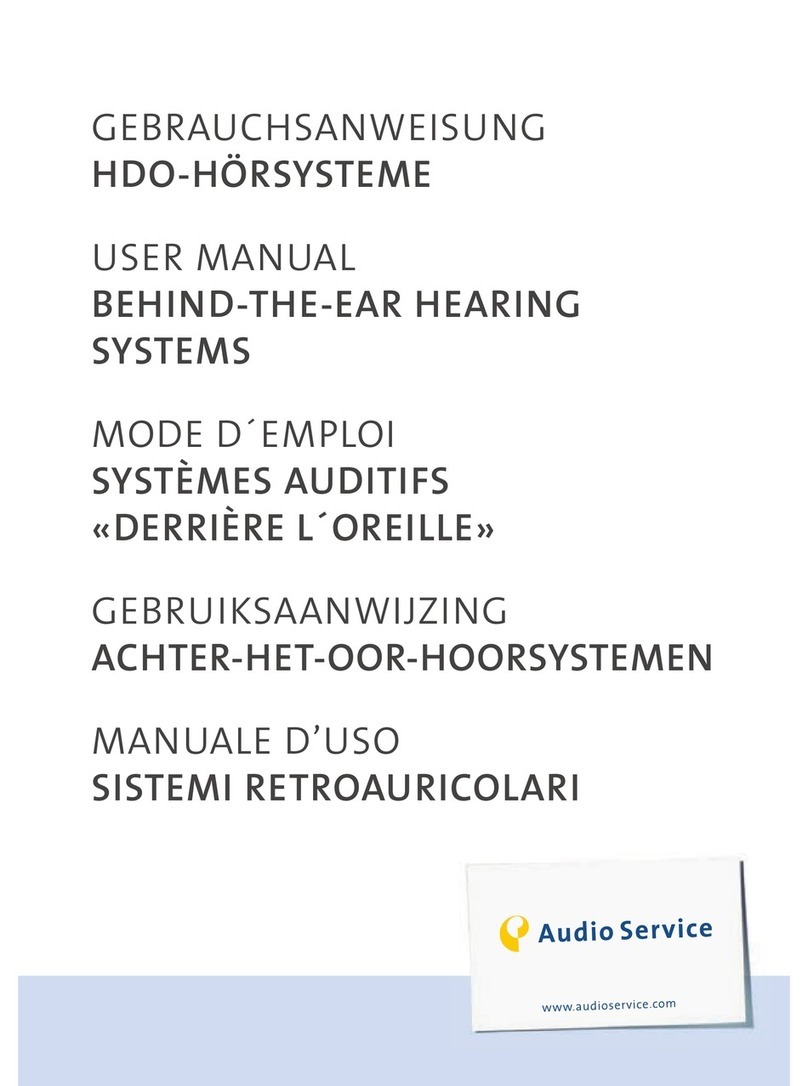 Audio Service NOVA 2 + ASTRAL User manual