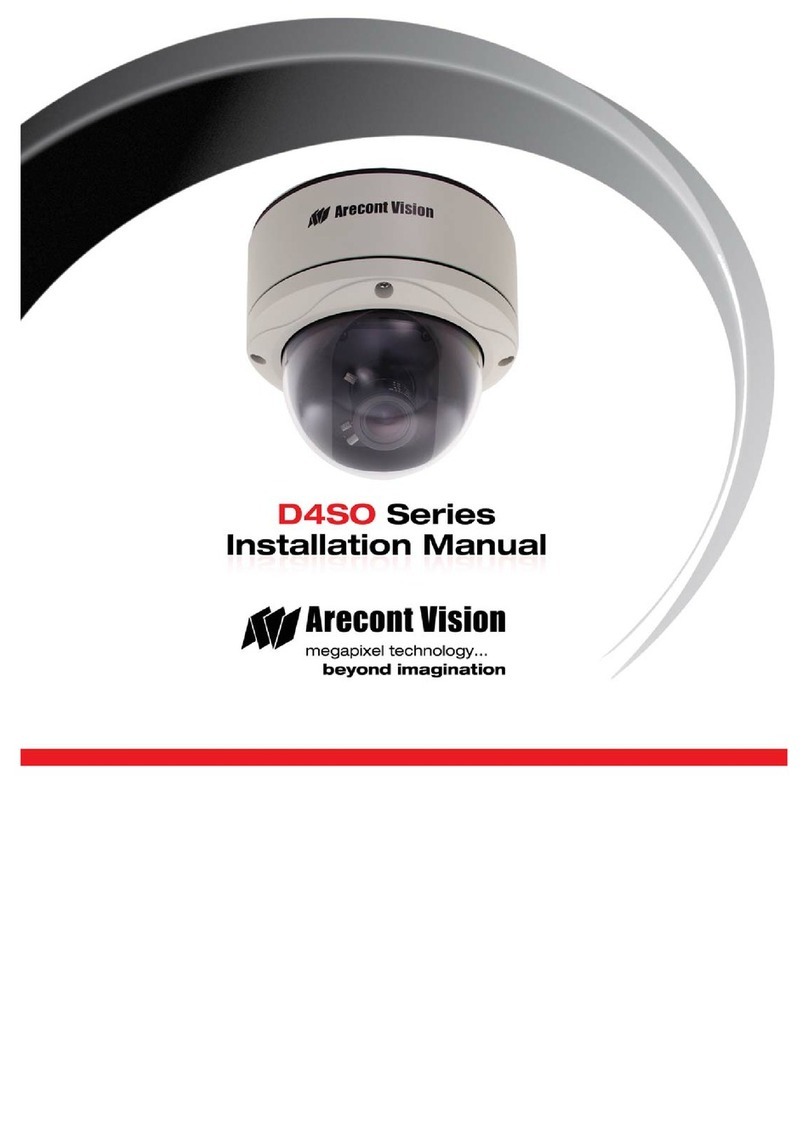 Arecont Vision D4SO Series User manual