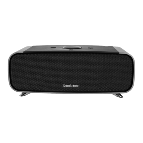 Brookstone BIG BLUE STUDIO manual