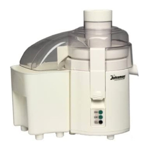 Juiceman Professional 211 Series instruction manual