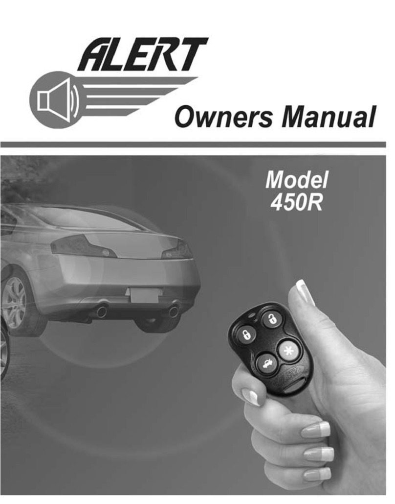 Alert 450R owner's manual
