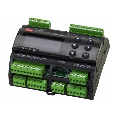 Danfoss ADAP-KOOL AK-PC 551 user guide