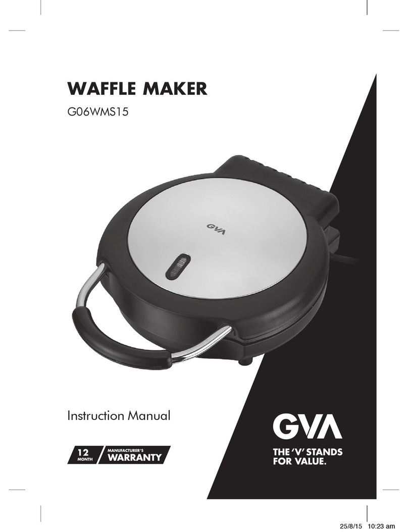 GVA G06WMS15 instruction manual