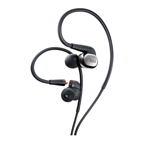 AKG N40 Installation and operating instructions