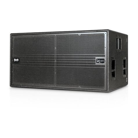 dB Technologies DVA KS20 User manual