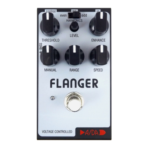 A/DA PBF Flanger user manual