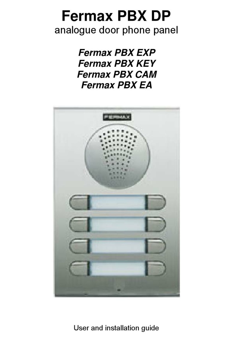 Fermax PBX EXP Manual