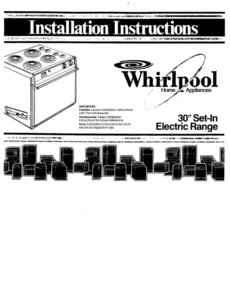Whirlpool RS675PXV installation instructions