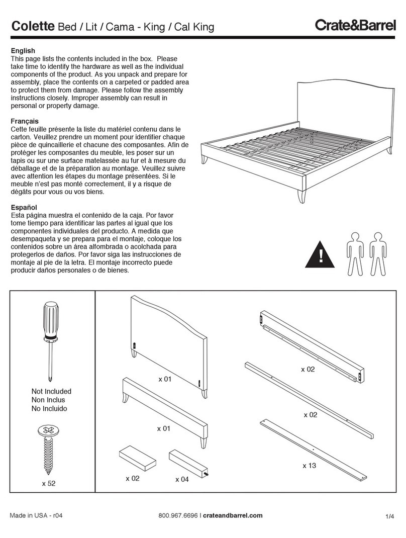 Crate Colette Assembly manual